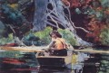 Der Red Kanu Realismus Marinemaler Winslow Homer Mit